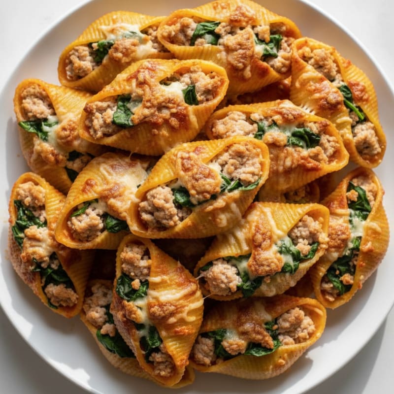 Spinach & Ricotta Stuffed Shells