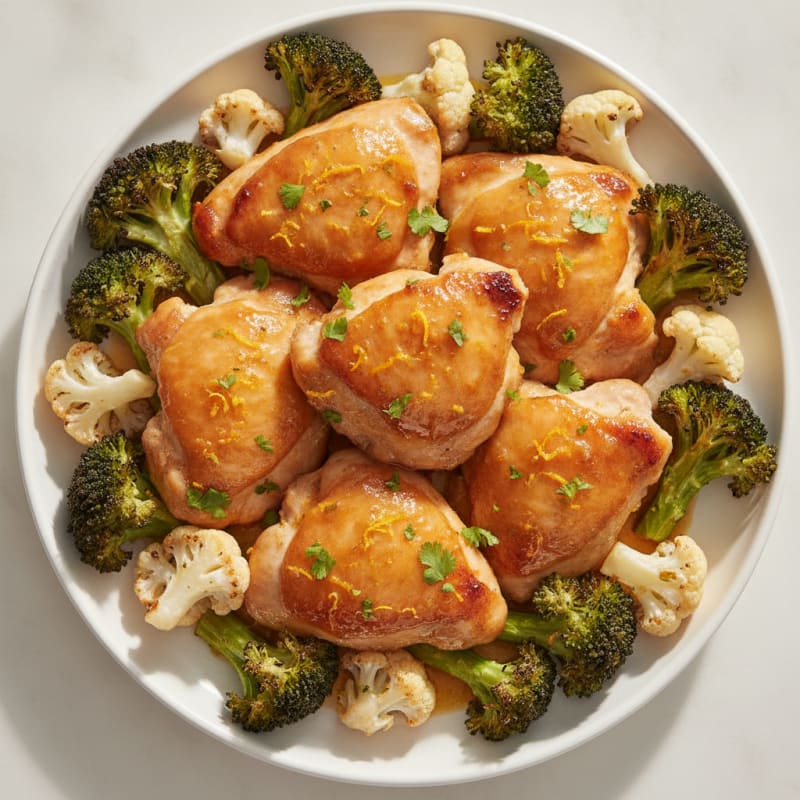 Citrus-Herb Roasted Chicken Thighs