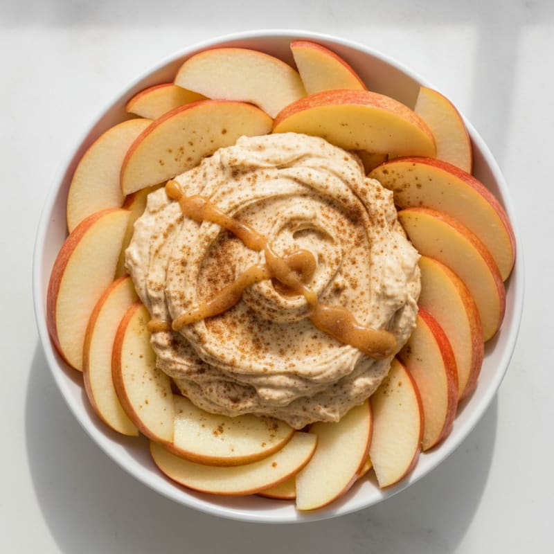 Protein-Packed Apple and Almond Butter Dip