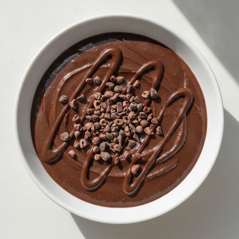 Creamy Cottage Cheese Chocolate Protein Pudding