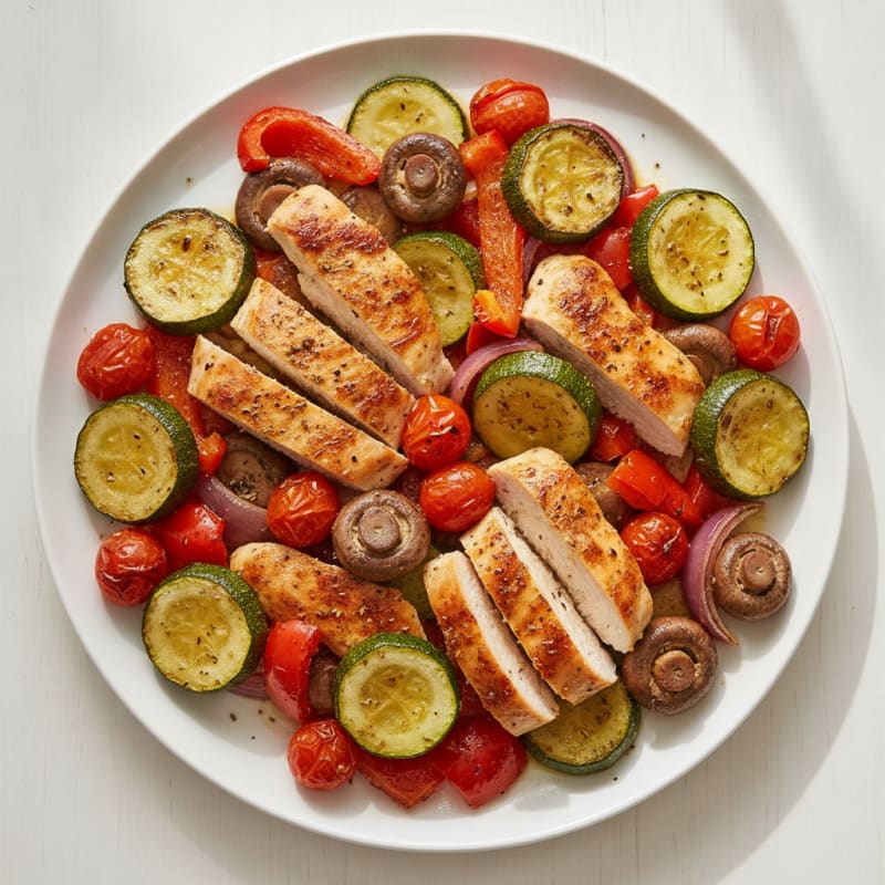 Sheet Pan Chicken with Roasted Vegetables