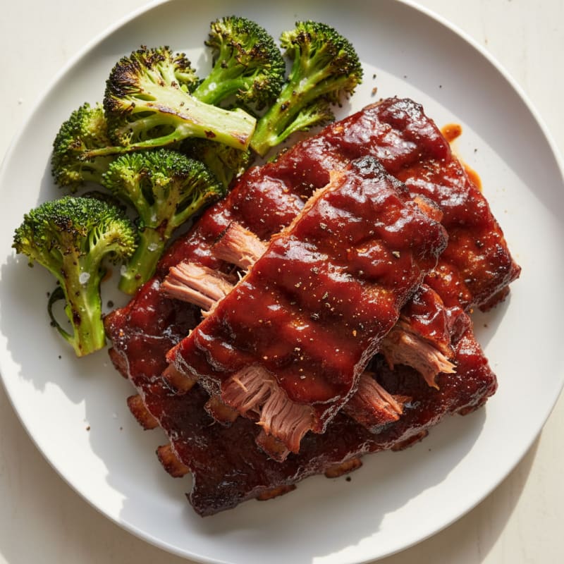 Tender Smoky BBQ Baby Back Ribs