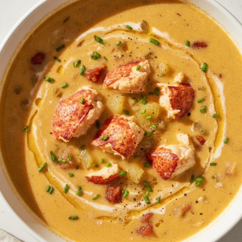 Buttery Lobster Bisque