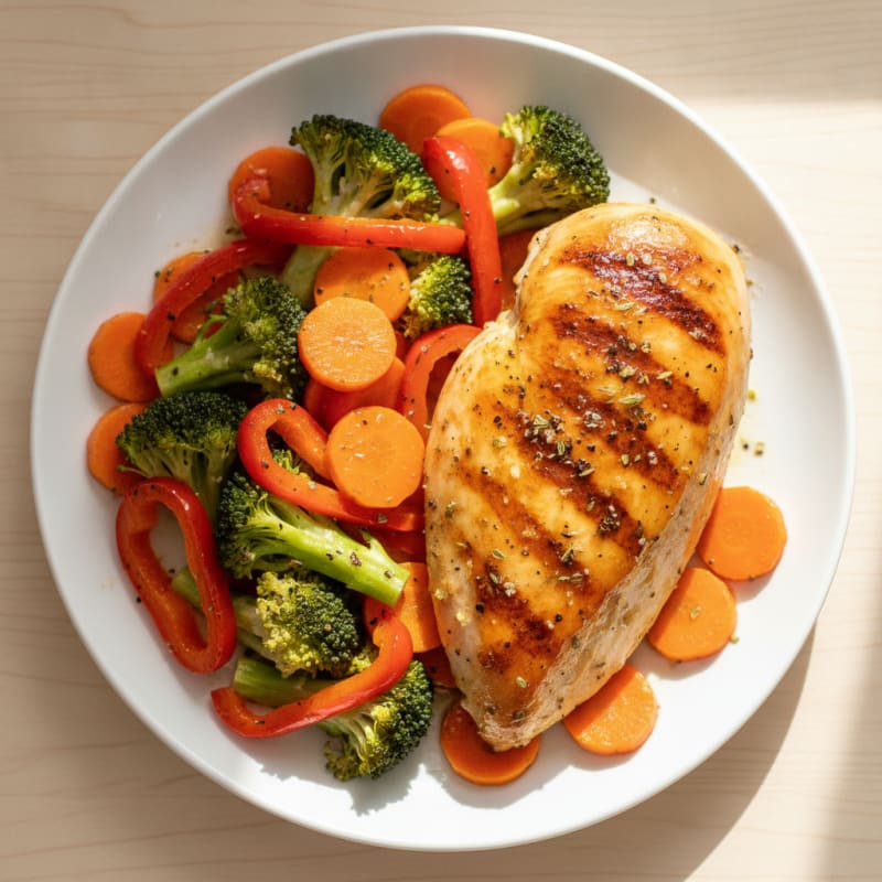 Lemon Herb Roasted Chicken and Vegetables