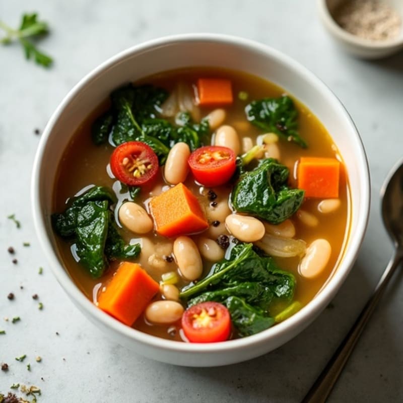 Hearty Chard and White Bean Soup