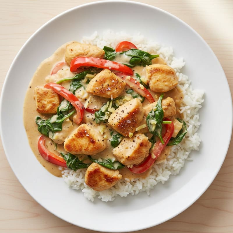 Creamy Coconut Chicken Curry