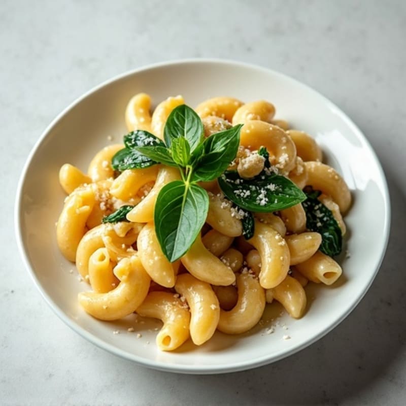Creamy Cashew Garlic Pasta