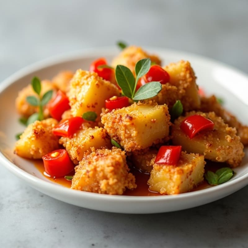 Crispy Baked Sweet and Sour Chicken