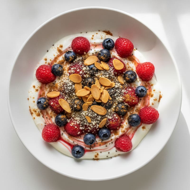 Mixed Berry Protein Yogurt Bowl