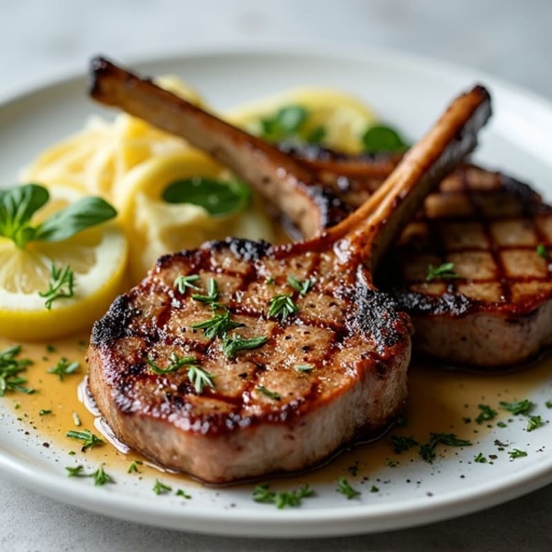Herb-Grilled Lamb Chops