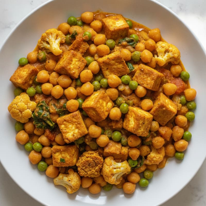 Hearty Chickpea and Vegetable Curry