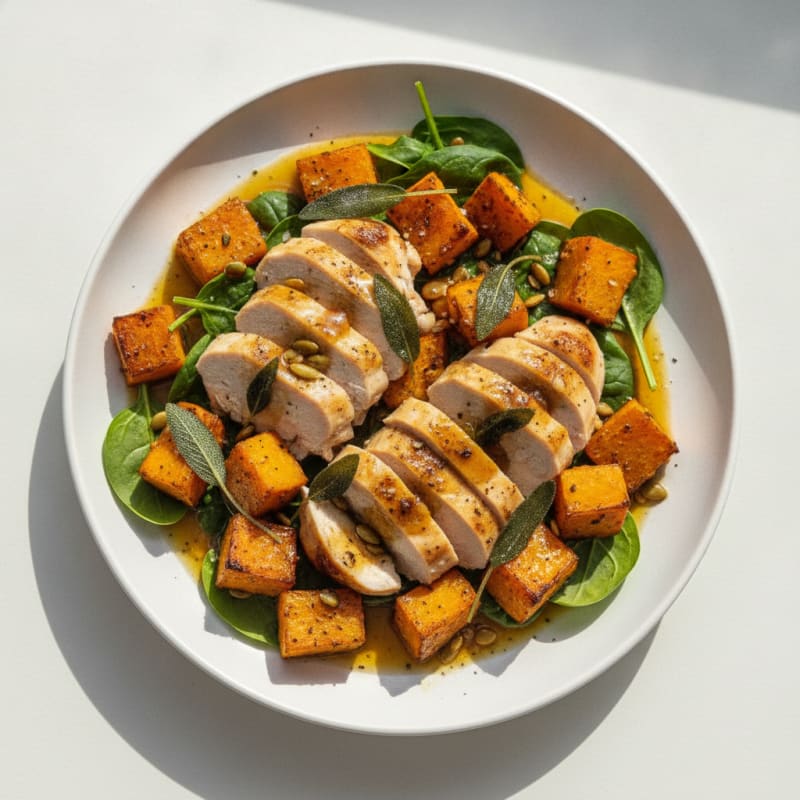 Roasted Pumpkin with Sage and Brown Butter