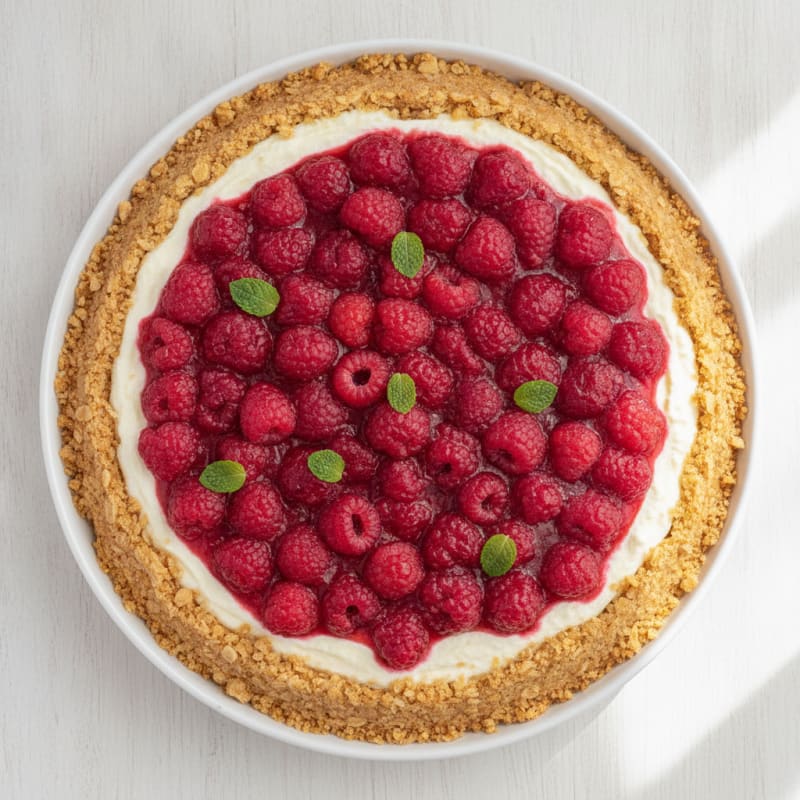 Silky Greek Yogurt Protein Cheesecake