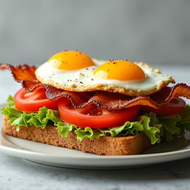 Crispy Turkey Bacon BLT with Creamy Avocado