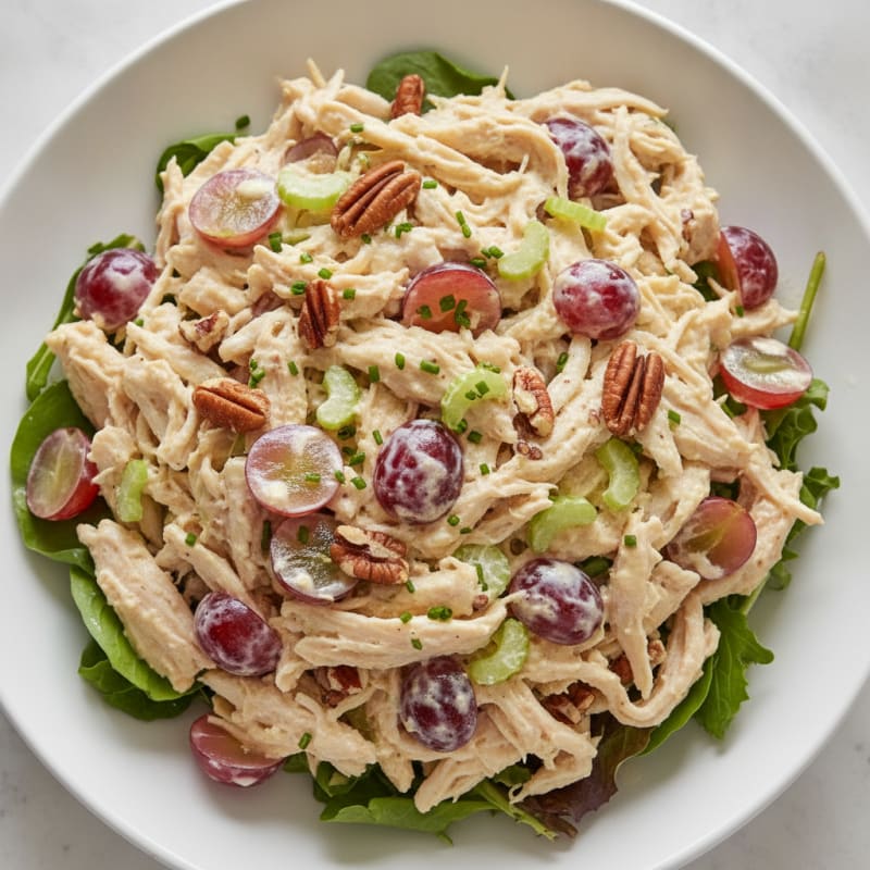 Chicken Salad with Grapes and Pecans