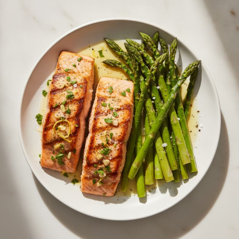 Lemon Herb Grilled Salmon