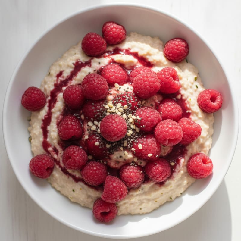 Raw Vegan Berry Chia Pudding