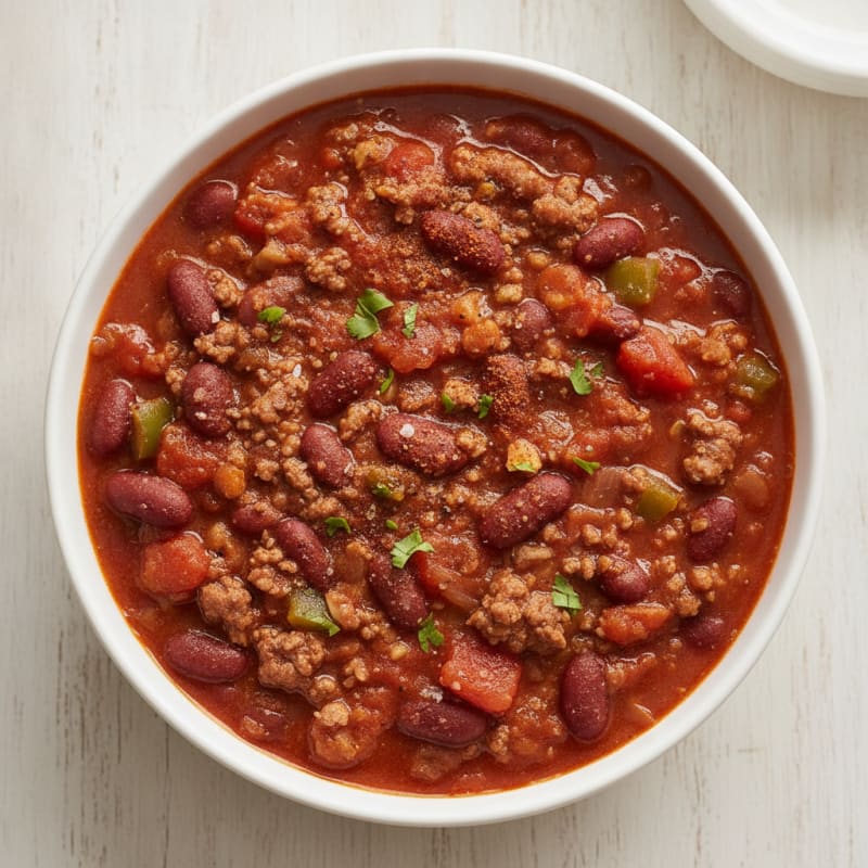 Hearty Beef and Bean Chili