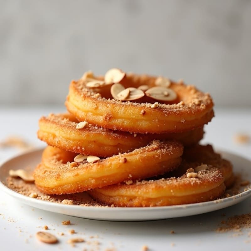 Baked Cinnamon-Almond Protein Churros