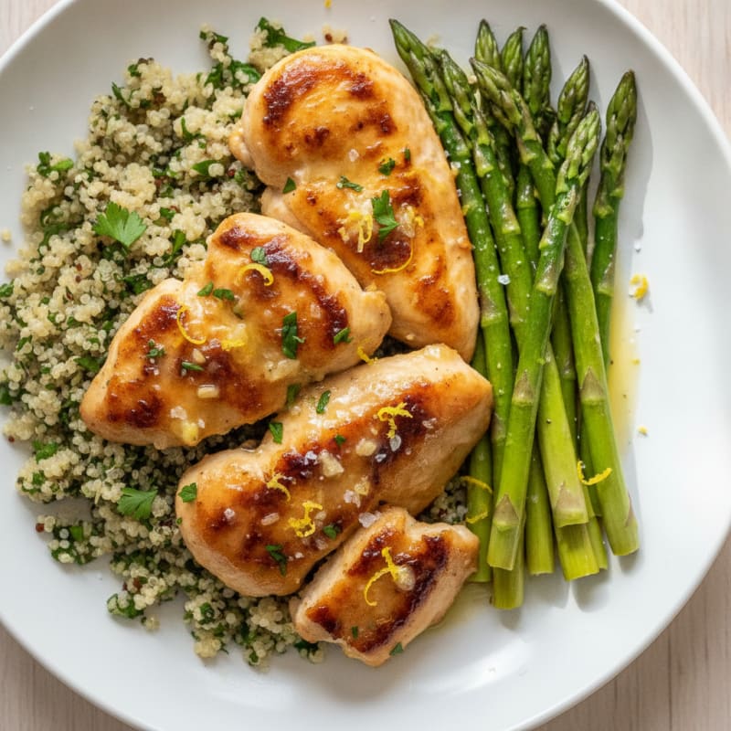 Lemon Herb Chicken and Quinoa