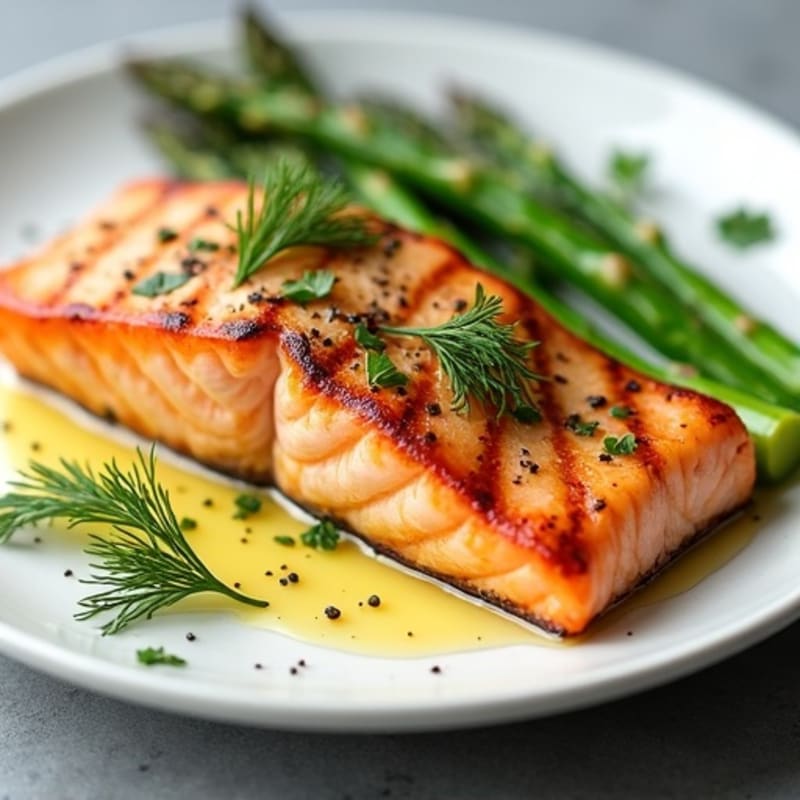 Lemon Herb Grilled Salmon