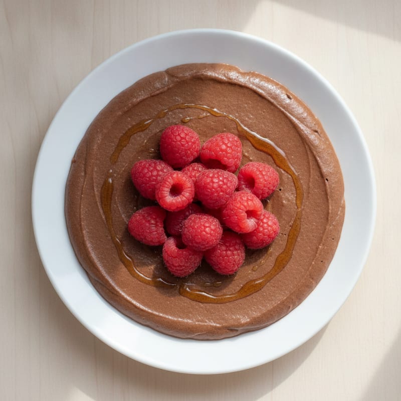 Creamy Cottage Cheese and Cocoa Protein Pudding