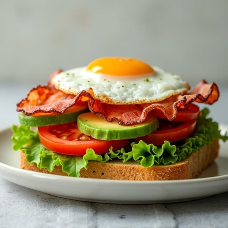 Healthy Avocado BLT Sandwich