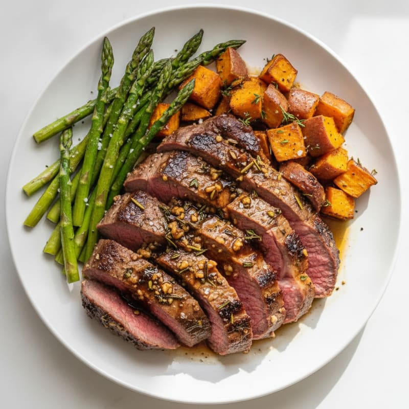 Garlic Herb Roasted Tri-Tip