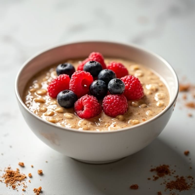 Creamy Cinnamon Berry Oats