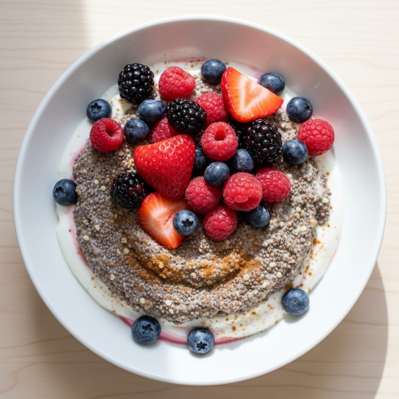 Berry Chia Yogurt Parfait