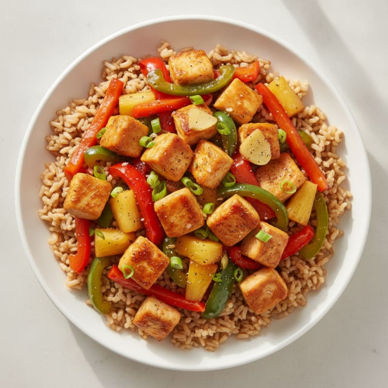 Sweet and Sour Chicken Stir-Fry