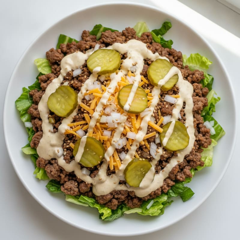 Big Mac Protein Bowl