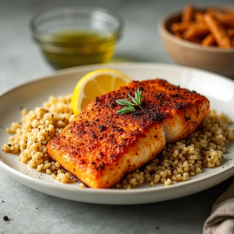 Spicy Blackened Catfish