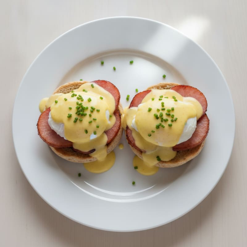 Classic Eggs Benedict with Hollandaise