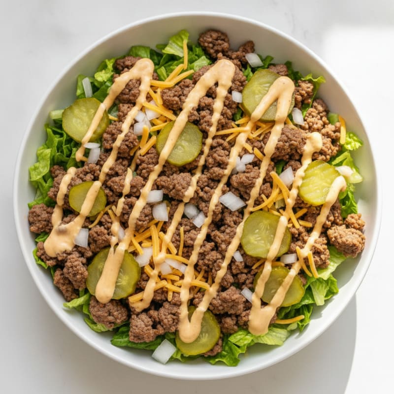 Big Mac Protein Bowl