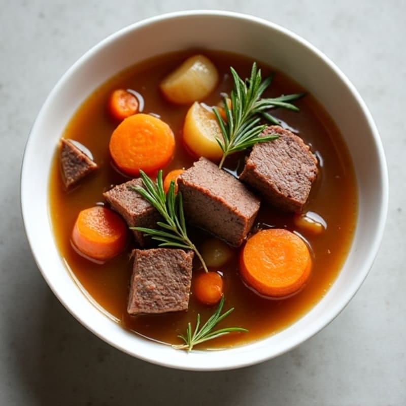 Hearty Herb-Braised Beef and Root Vegetable Stew