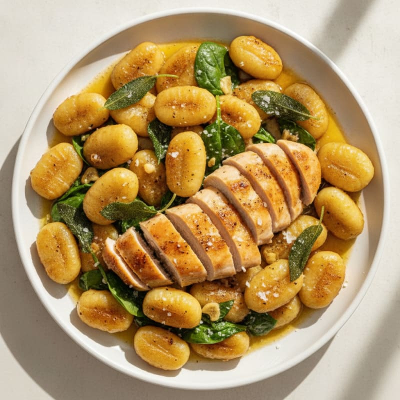 Ricotta Gnocchi with Sage Brown Butter