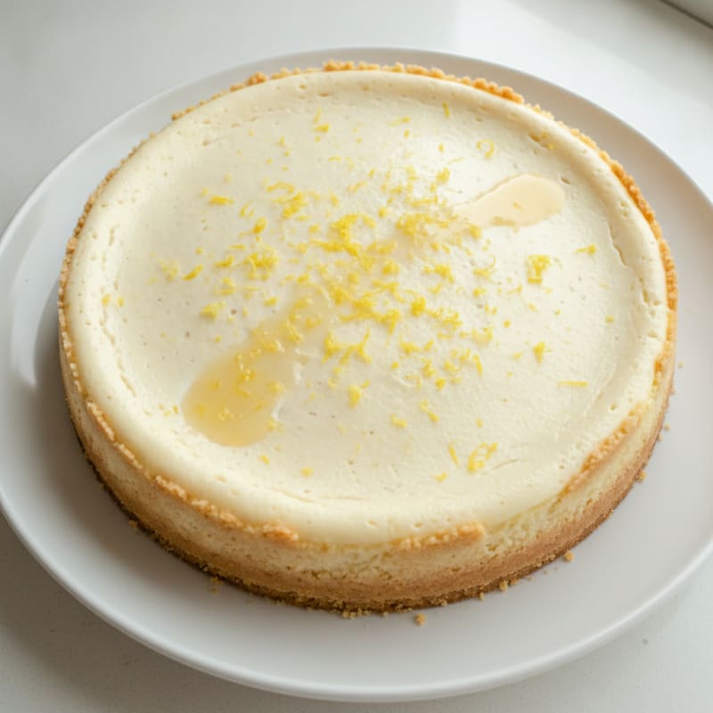 Creamy Greek Yogurt Protein Cheesecake
