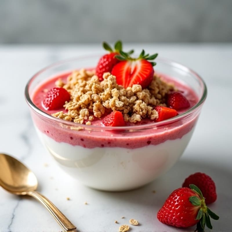 Fresh Strawberry Protein Crumble