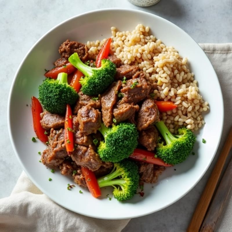 Savory Tender Beef and Crispy Broccoli Stir-Fry