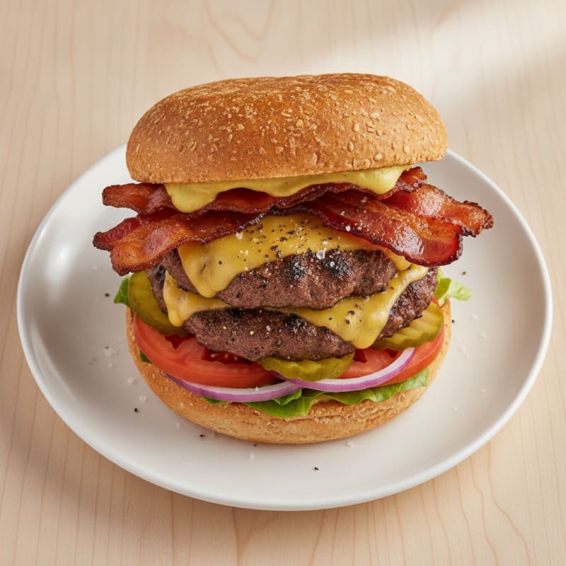 Double Bacon Cheeseburger