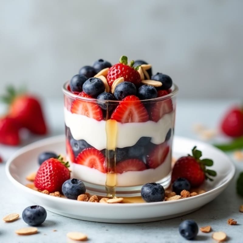 Protein-Packed Greek Yogurt Berry Parfait