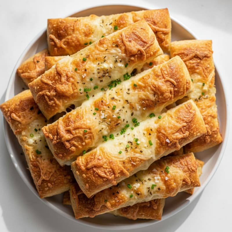 Cheesy Garlic Butter Breadsticks
