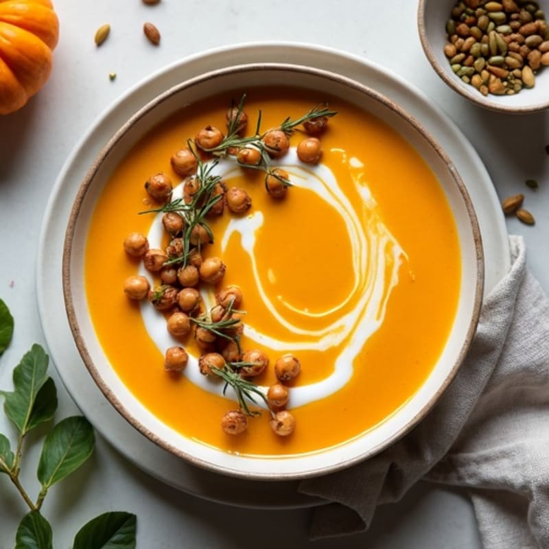 Creamy Roasted Butternut Squash Soup