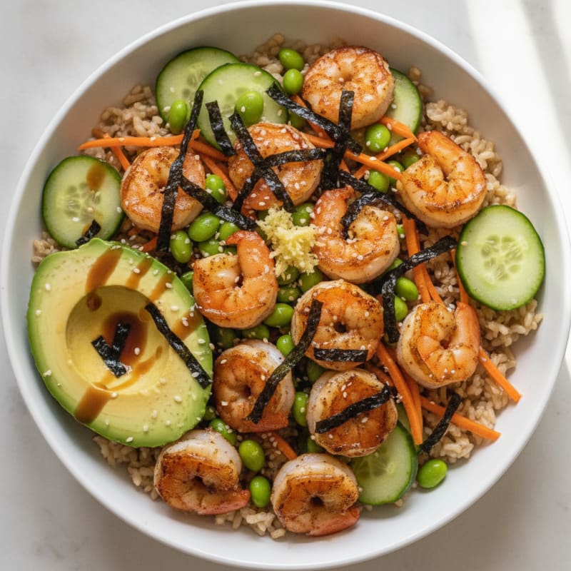 Deconstructed Sushi Rice Bowl