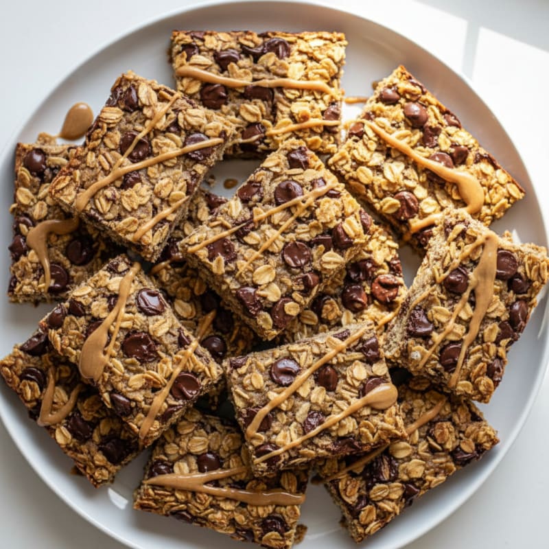 Chewy Chocolate Chip Protein Bars