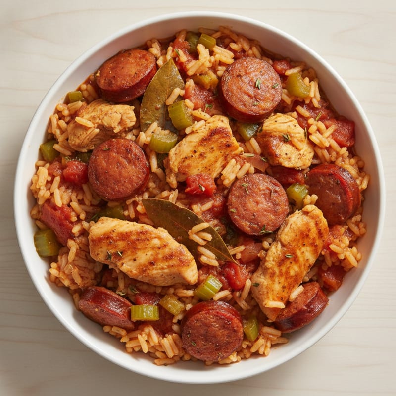 Creole Jambalaya with Andouille Sausage
