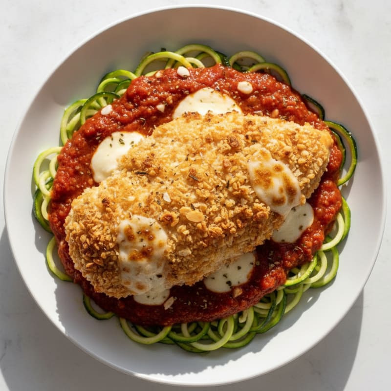 Baked Chicken Parmesan with Marinara