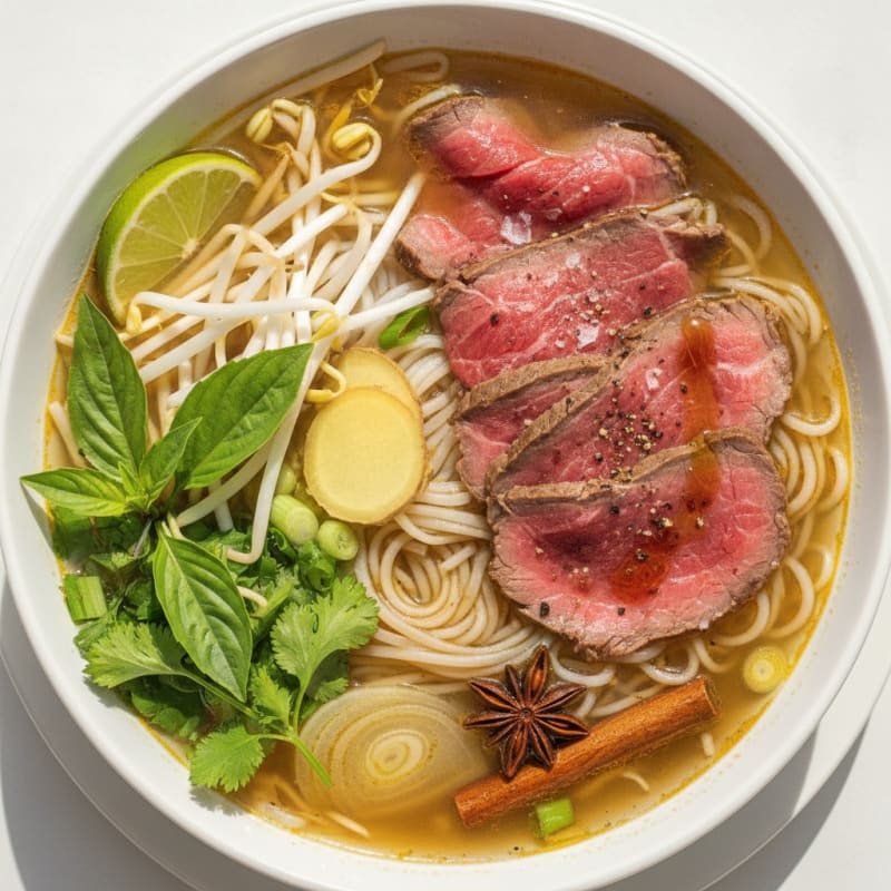 Beef Pho Noodle Soup