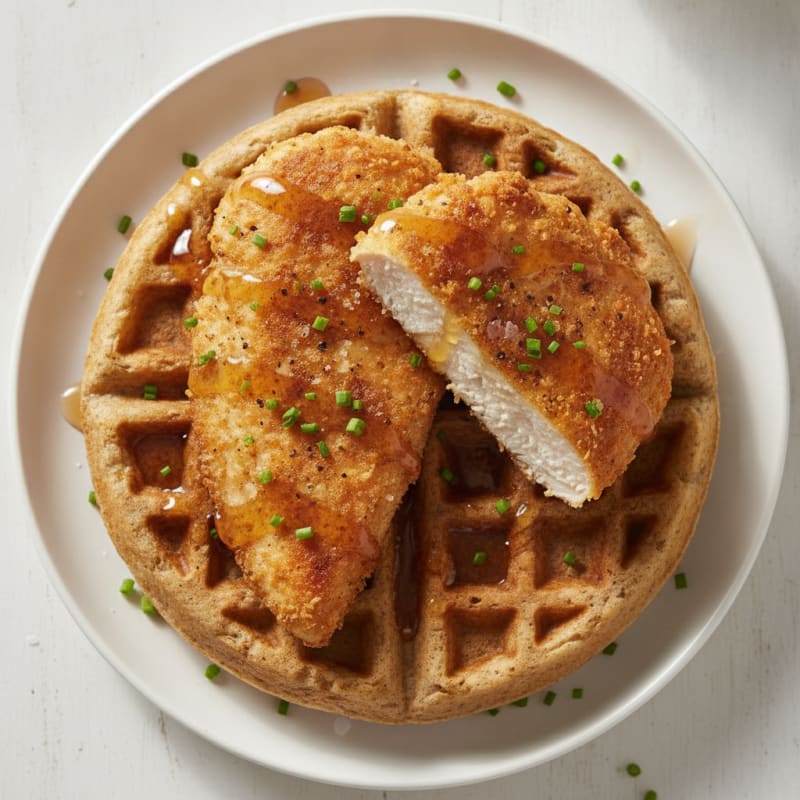 Golden Chicken & Waffles
